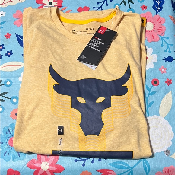 Under Armour Other - Under Armour Men's Yellow Bull Graphic Tee